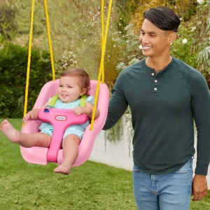 Alternative view of 2-in-1 Snug 'n Secure™ Swing - Pink