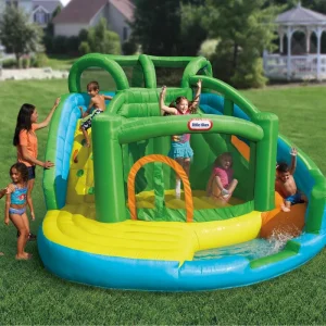 Alternative view of 2-in-1 Wet 'n Dry Bouncer & Water Slide