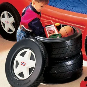 Alternative view of Classic Racing Tire Toy Chest