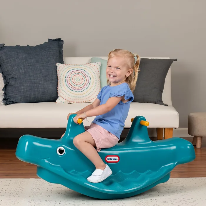 Whale Teeter Totter - Blue - Image 5