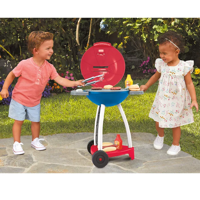 Sizzle 'n Serve Grill™ - Red, White,& Blue - Image 3